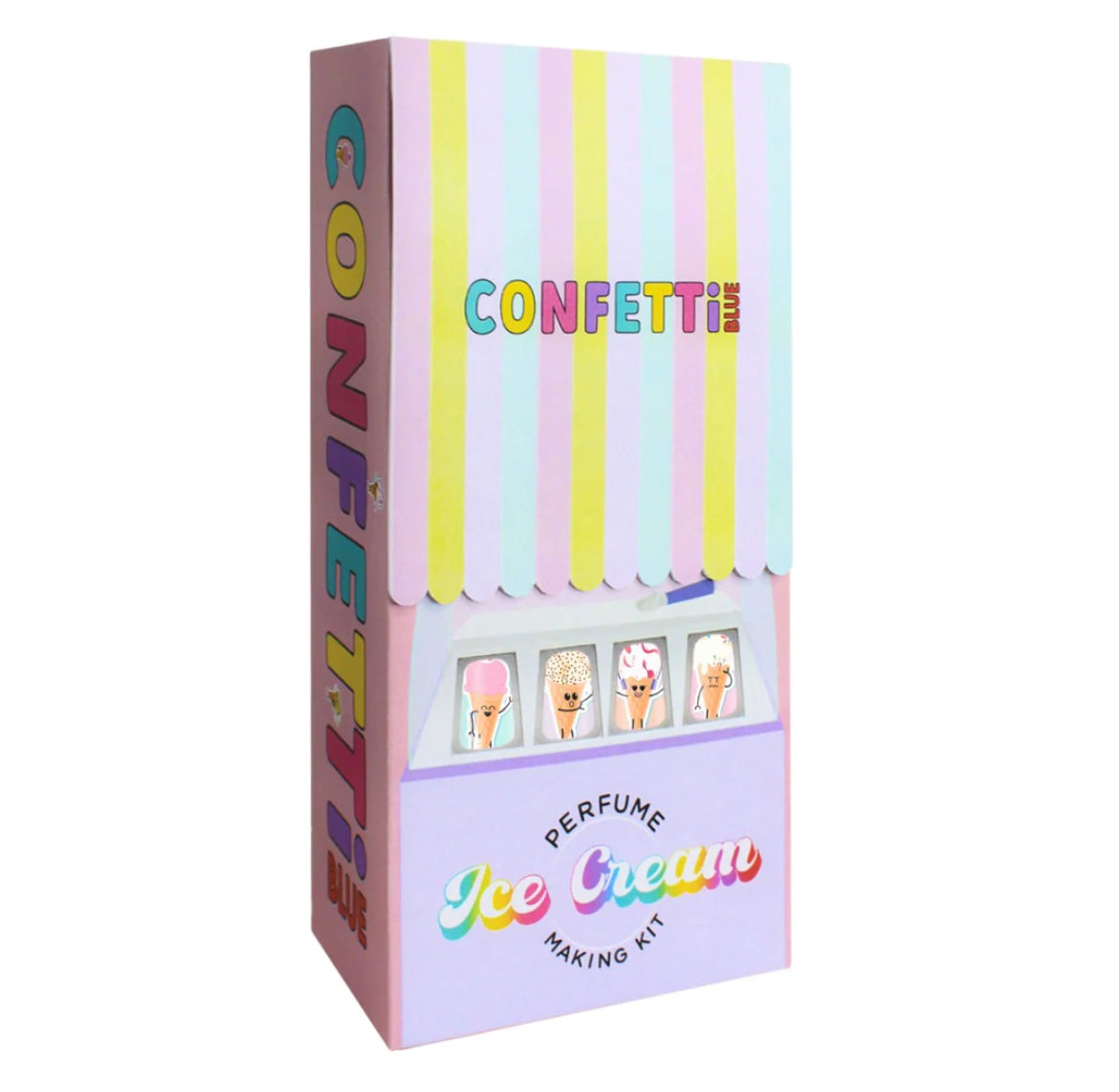 Ice Cream Scented Perfume Making Kit Confetti Blue the blue b ret