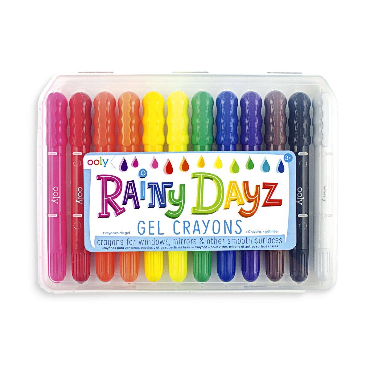 Ooly - Rainbow Sparkle Watercolor Gel Crayons