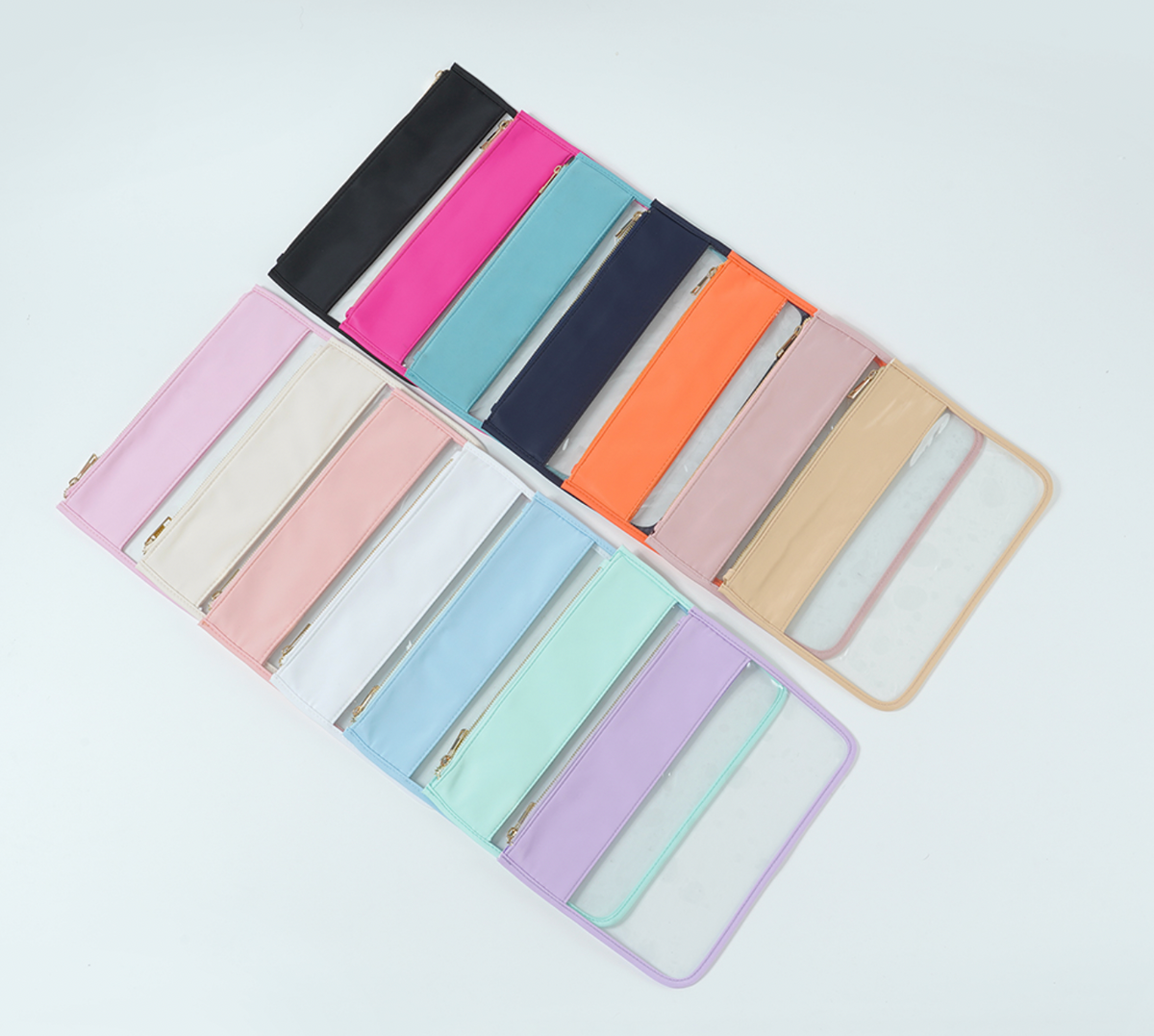 Nylon Clear Flat Pouch 