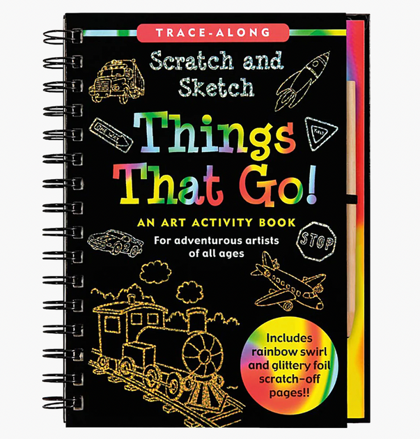 Scratch and Sketch Butterflies and Friends (Art Activity Book) (Scratch &  Sketch)