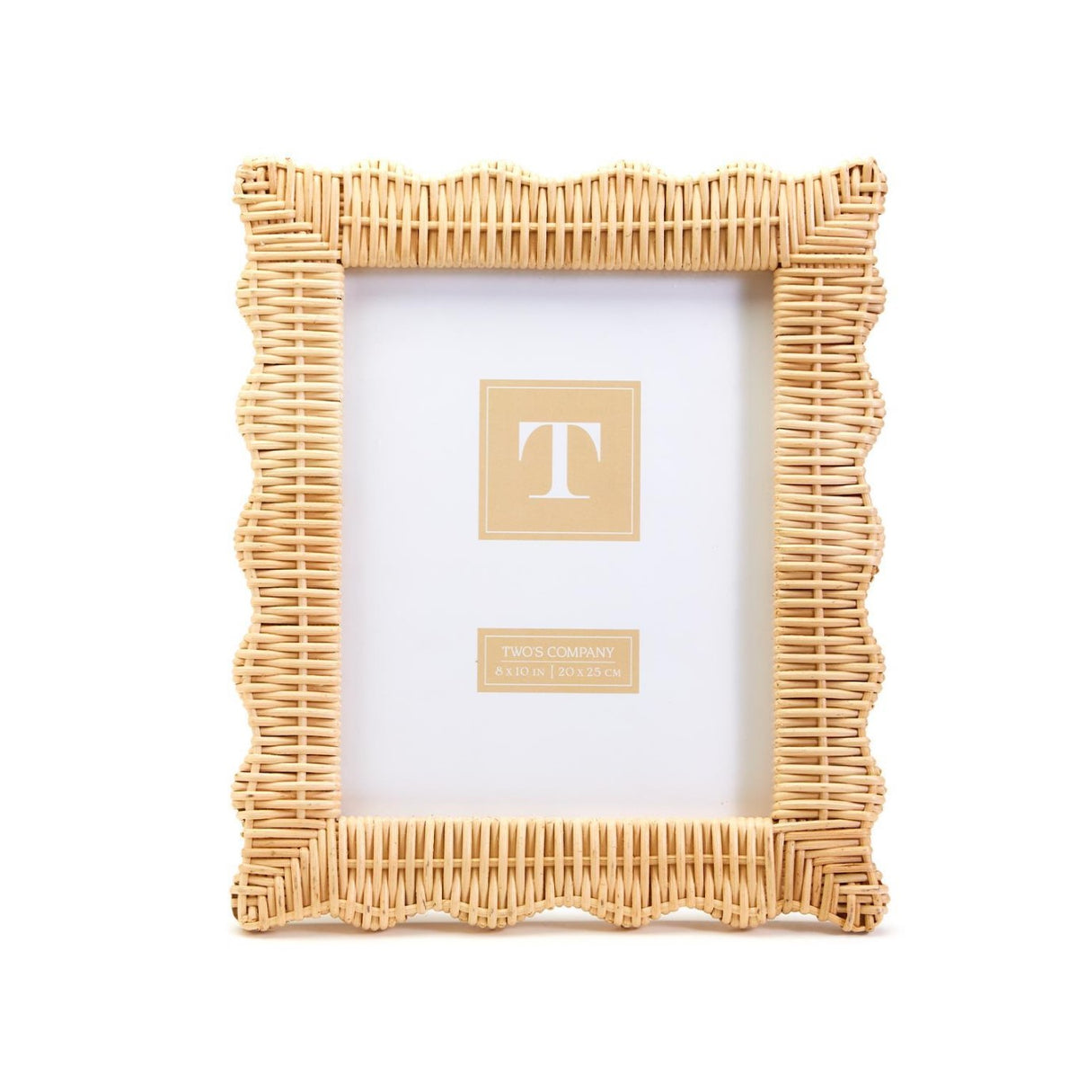 Two's Company Set of 2 Golden Bee Photo Frames 4x6 and 5x7 inches