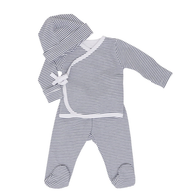 Baby Boy Solid Waffle Hooded Short-sleeve Button Up Jumpsuit with Pocket