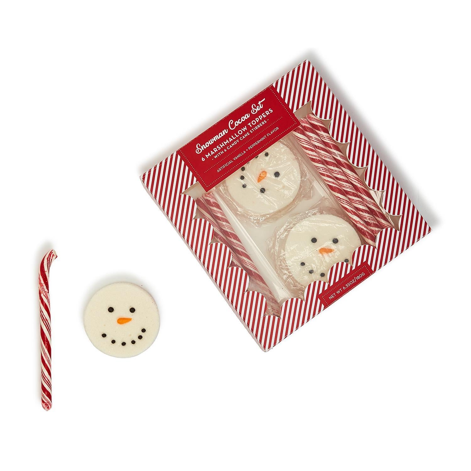 Snowflake Marshmallow Hot Cocoa Toppers 6 Count,1.5 Ounce