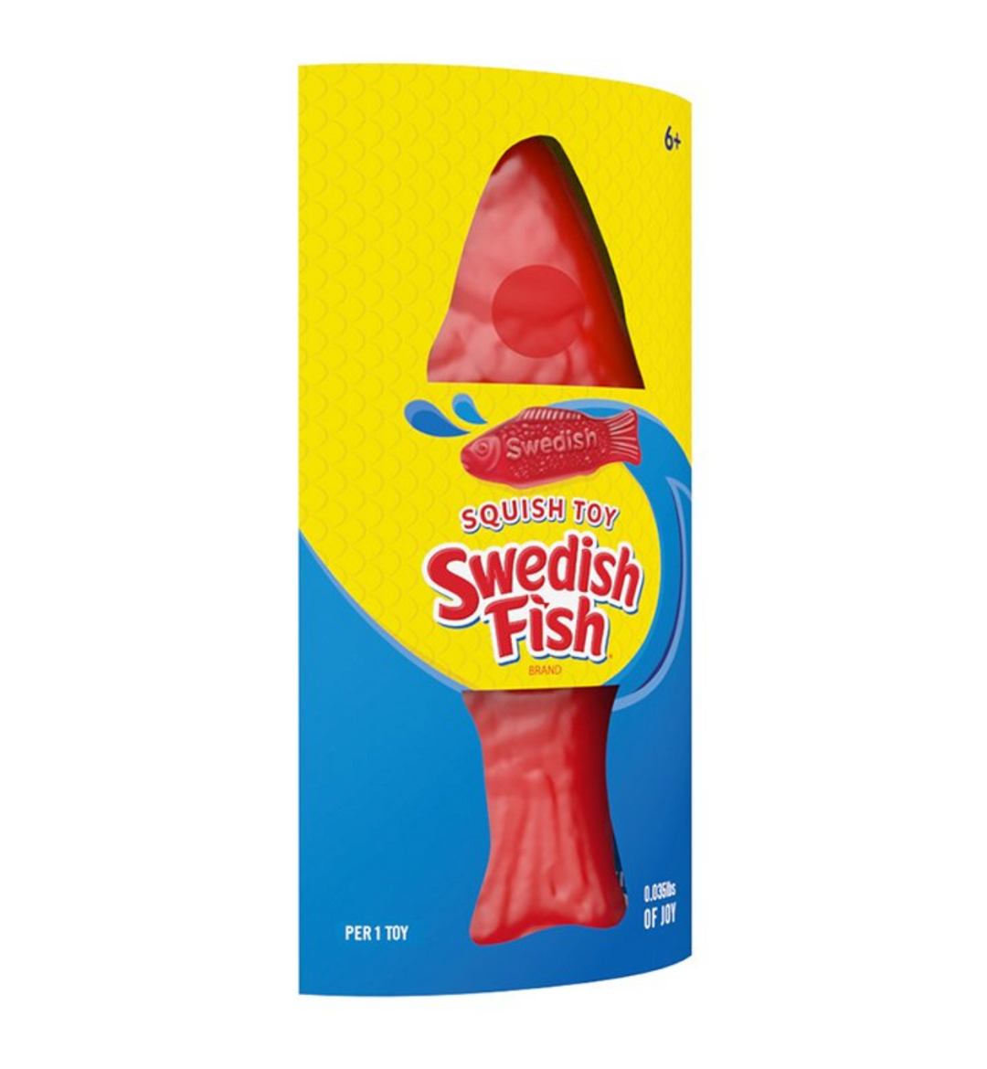 Swedish Fish Scented Squishy Toy the blue beret