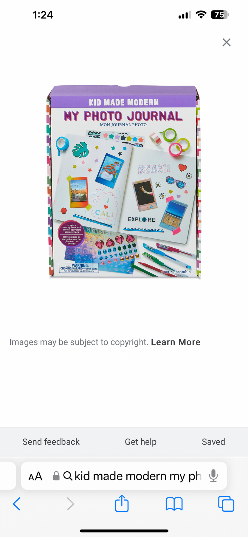 DIY Card Making Kit by Kid Made Modern