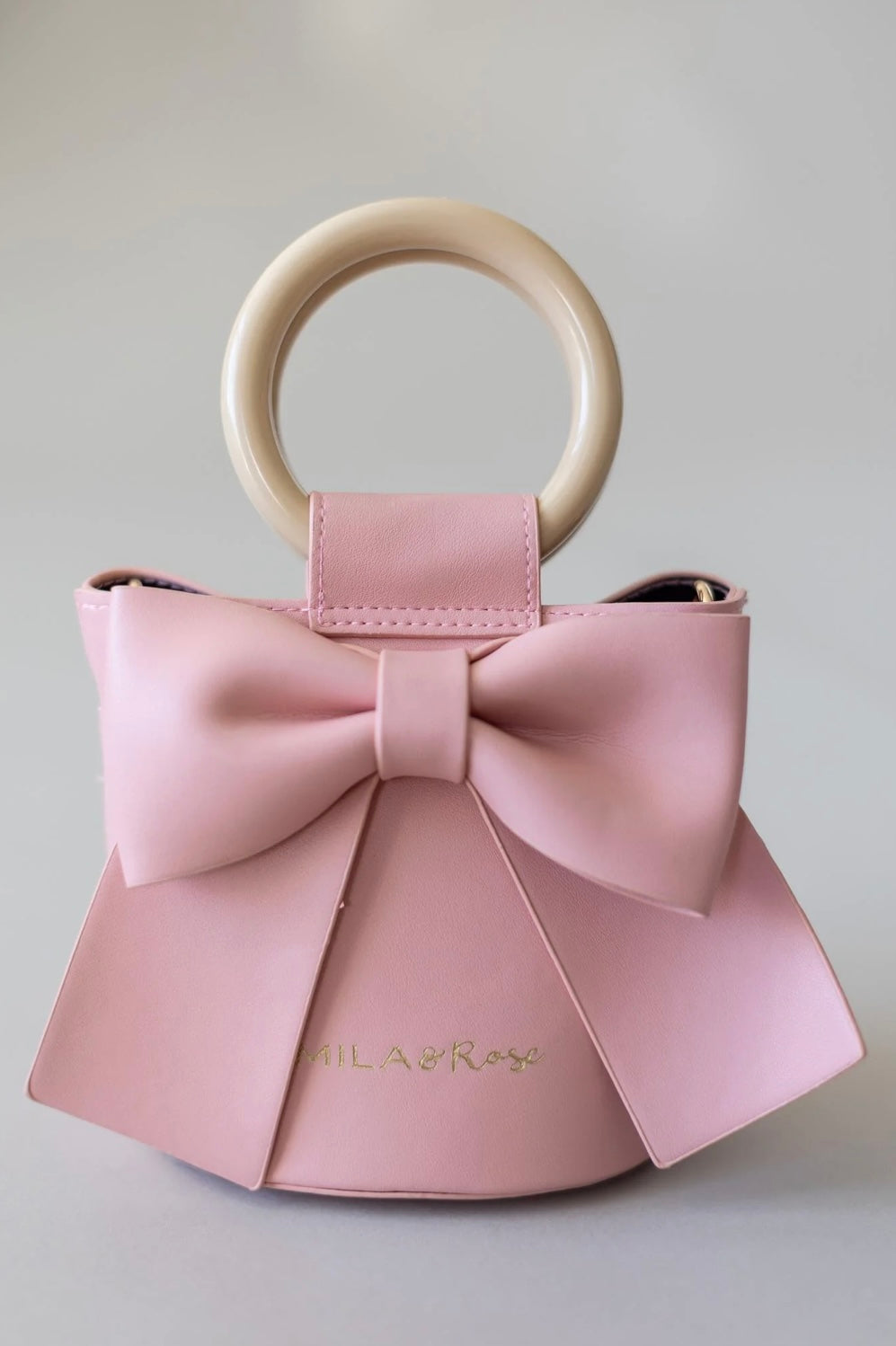 Authentic MIUMIU Pink Ribbon Leather 2-Way Shoulder and Hand Bag Purse  #44778 | Stephen Franks