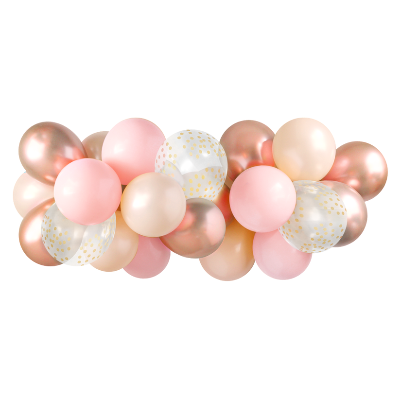 Pastel Daisy Balloon Garland