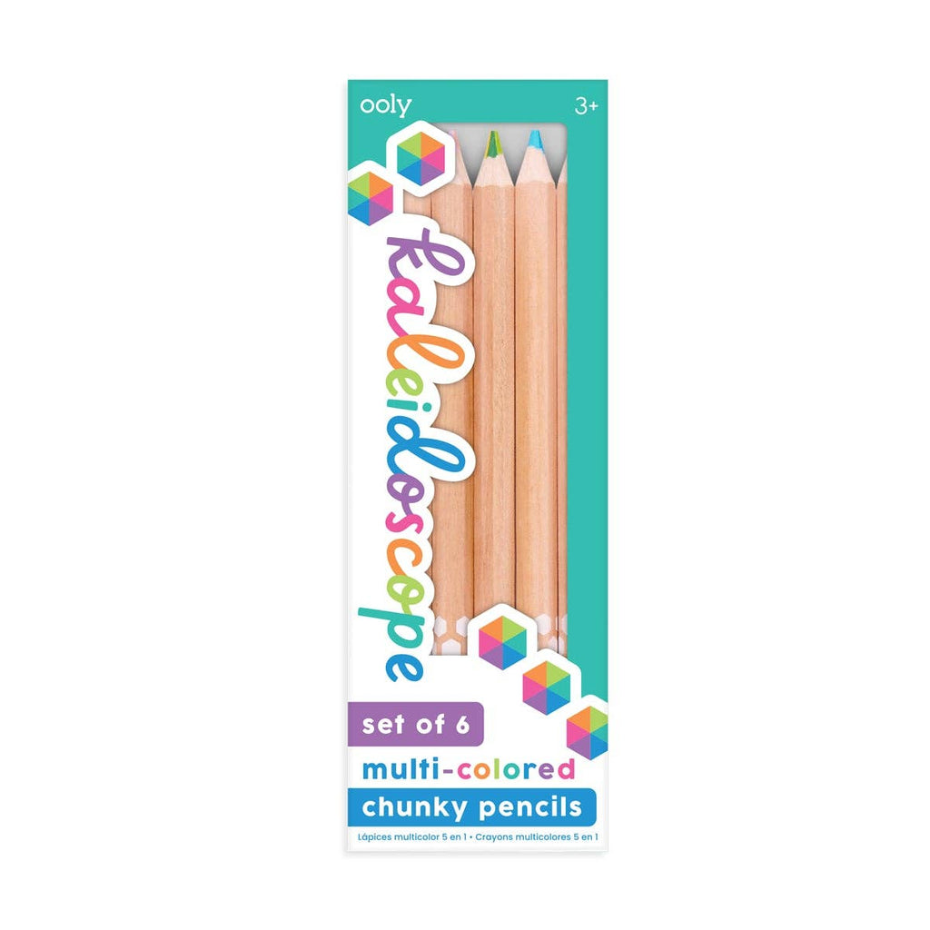 Jumbo Brights Neon Colored Pencils - Set of 6