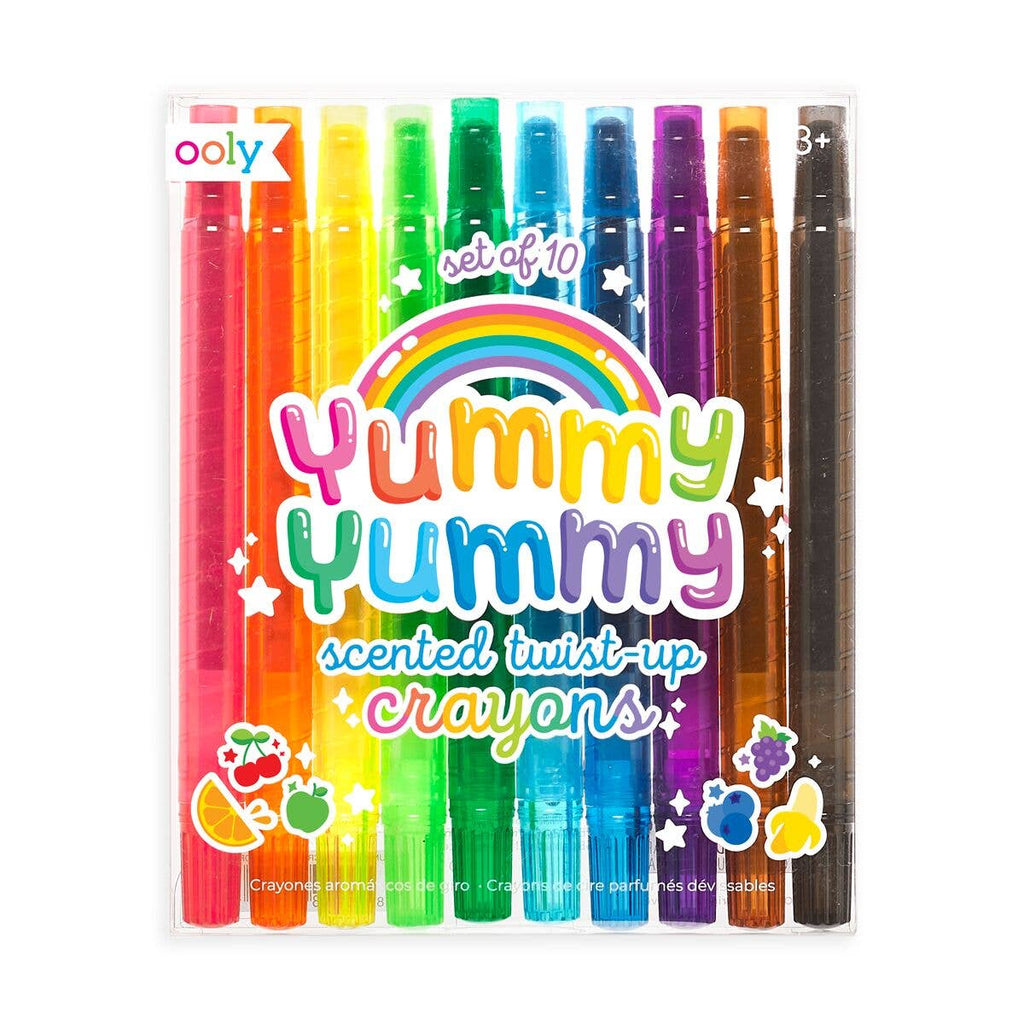 Yummy Yummy Scented Glitter Gel Pens - Set of 12 - Imagine That Toys