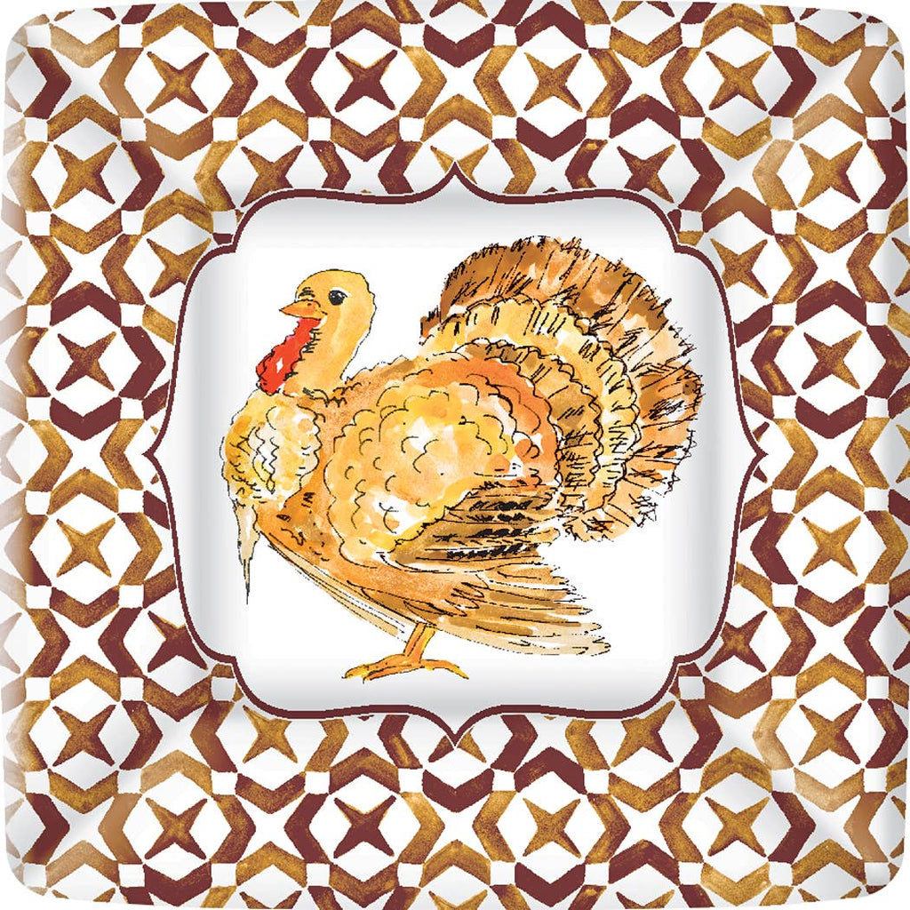 So many thanksgiving and fall table settings in stock! #paper #ecofriendly # paperplates #tableware