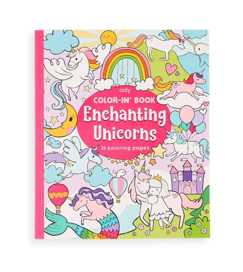Unicorn Coloring Books for Girls: Magical Unicorn coloring book for kids  Ages 3+, My First Big coloring Book of Unicorns (Paperback)