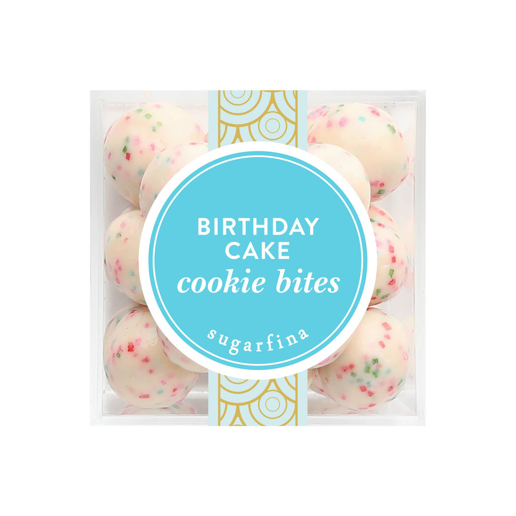 Birthday Cake Dough Bites